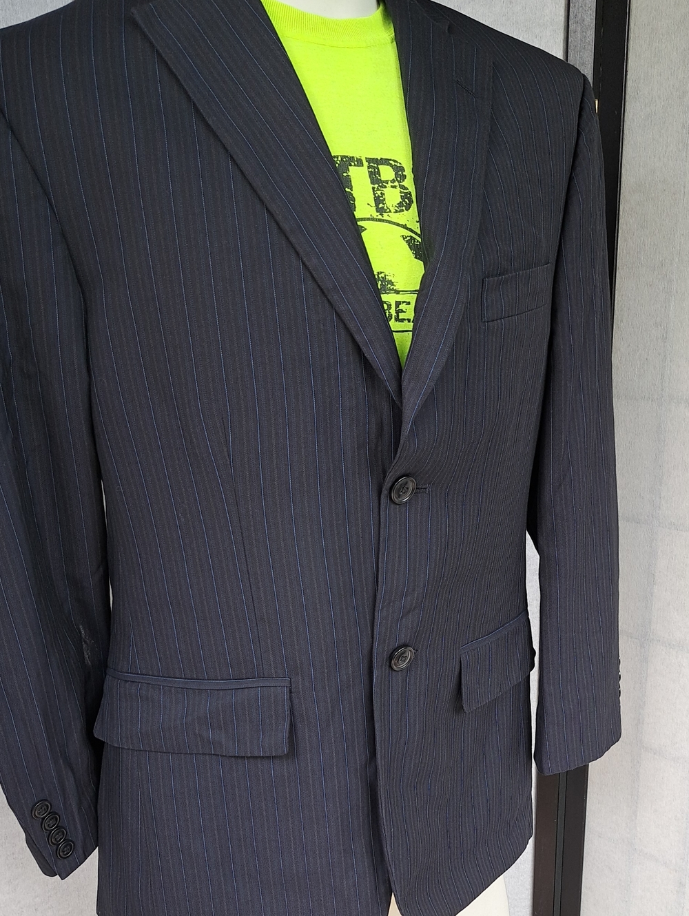 Haggar Men's Navy Suit Jacket